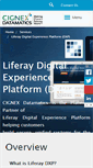 Mobile Screenshot of liferay.cignex.com